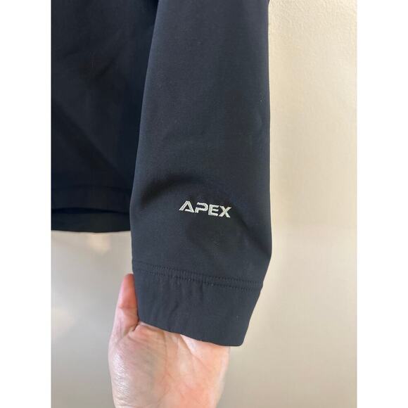 The North Face Womens Apex Barrier Soft Shell Black Full Zip Stretch Jacket XL - Picture 5 of 13